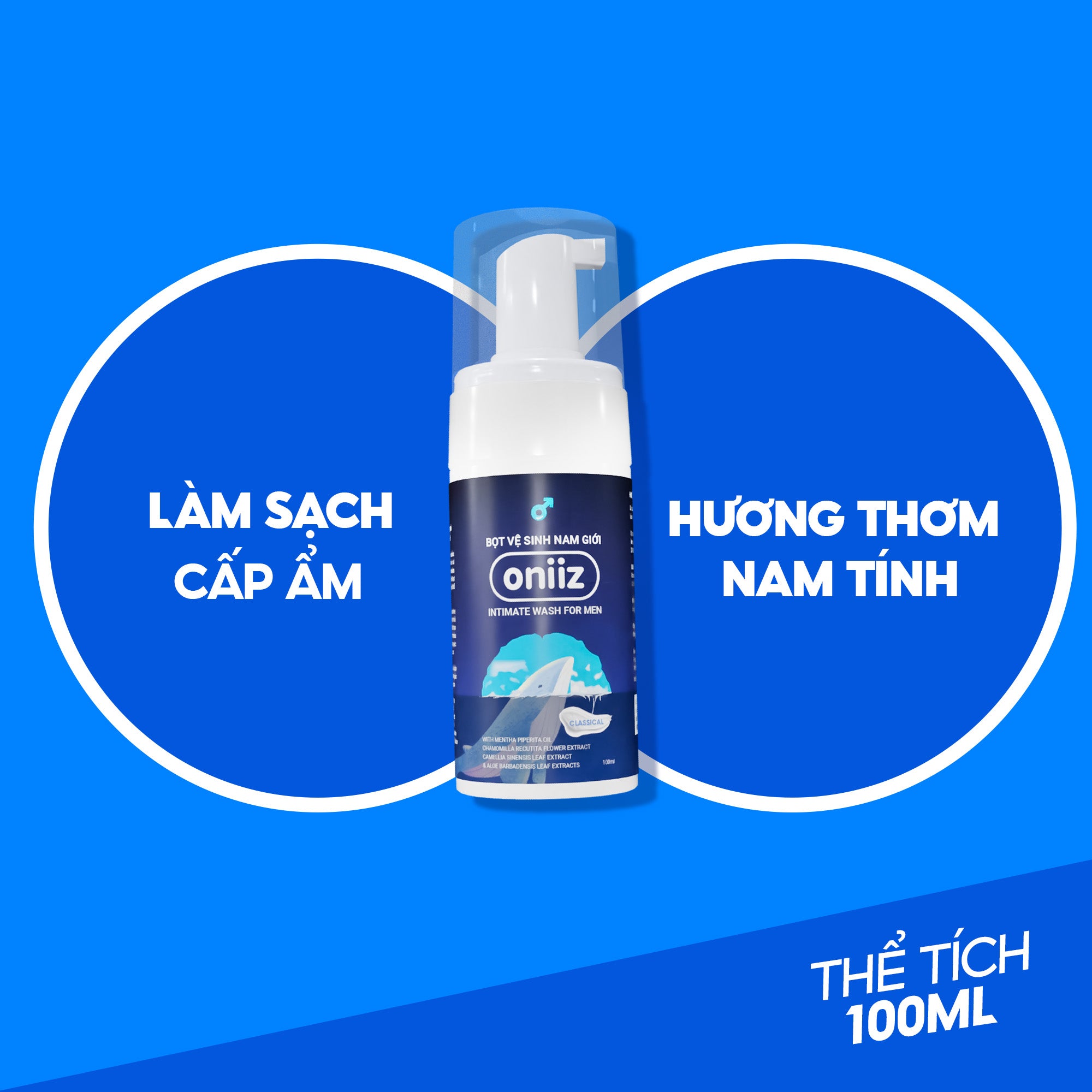 Oniiz Elegant Combo | Men's Hygiene Foam, Perfumed Shower Gel, High-Class Perfume, Organic Mask Gift