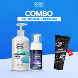 Oniiz Perfume Charger Box - Perfume Shower Gel, Men's Hygiene Foam, Facial Cleanser Gift