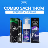 Bọt vệ sinh nam giới Oniiz, Dung dịch vệ sinh nam tạo bọt hương nước hoa 100ml