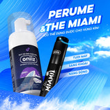 Bọt vệ sinh nam giới Oniiz, Dung dịch vệ sinh nam tạo bọt hương nước hoa 100ml