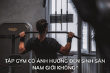 tập gym có ảnh hưởng đến sinh sản nam giới không