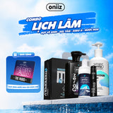 Oniiz Elegant Combo | Men's Hygiene Foam, Perfumed Shower Gel, High-Class Perfume, Organic Mask Gift