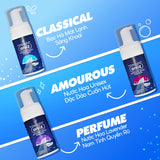 Combo Tự Tin Oniiz - Bọt vệ sinh nam giới Oniiz, Sữa tắm hương nước hoa, Dầu gội sạch gàu, vào nếp, hương thơm nam tính mới ZeroG