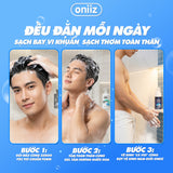 Combo Tự Tin Oniiz - Bọt vệ sinh nam giới Oniiz, Sữa tắm hương nước hoa, Dầu gội sạch gàu, vào nếp, hương thơm nam tính mới ZeroG