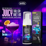 Bọt vệ sinh nam giới Oniiz Plus hương Juicy, dung dịch Masculine foam sạch sâu, mát lạnh, dưỡng ẩm