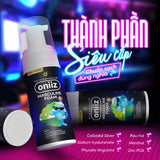 Bọt vệ sinh nam giới Oniiz Plus hương Milky, dung dịch Masculine foam sạch sâu, mát lạnh, dưỡng ẩm