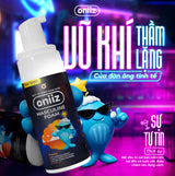 Bọt vệ sinh nam giới Oniiz Plus hương Peachy, dung dịch Masculine foam sạch sâu, mát lạnh, dưỡng ẩm