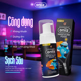 Bọt vệ sinh nam giới Oniiz Plus hương Peachy, dung dịch Masculine foam sạch sâu, mát lạnh, dưỡng ẩm