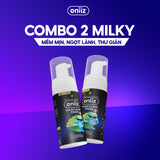 Bọt vệ sinh nam giới Oniiz Plus hương Milky, dung dịch Masculine foam sạch sâu, mát lạnh, dưỡng ẩm