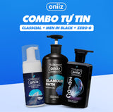 Combo Tự Tin Oniiz - Bọt vệ sinh nam giới Oniiz, Sữa tắm hương nước hoa, Dầu gội sạch gàu, vào nếp, hương thơm nam tính mới ZeroG