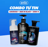 Combo Tự Tin Oniiz - Bọt vệ sinh nam giới Oniiz, Sữa tắm hương nước hoa, Dầu gội sạch gàu, vào nếp, hương thơm nam tính mới ZeroG