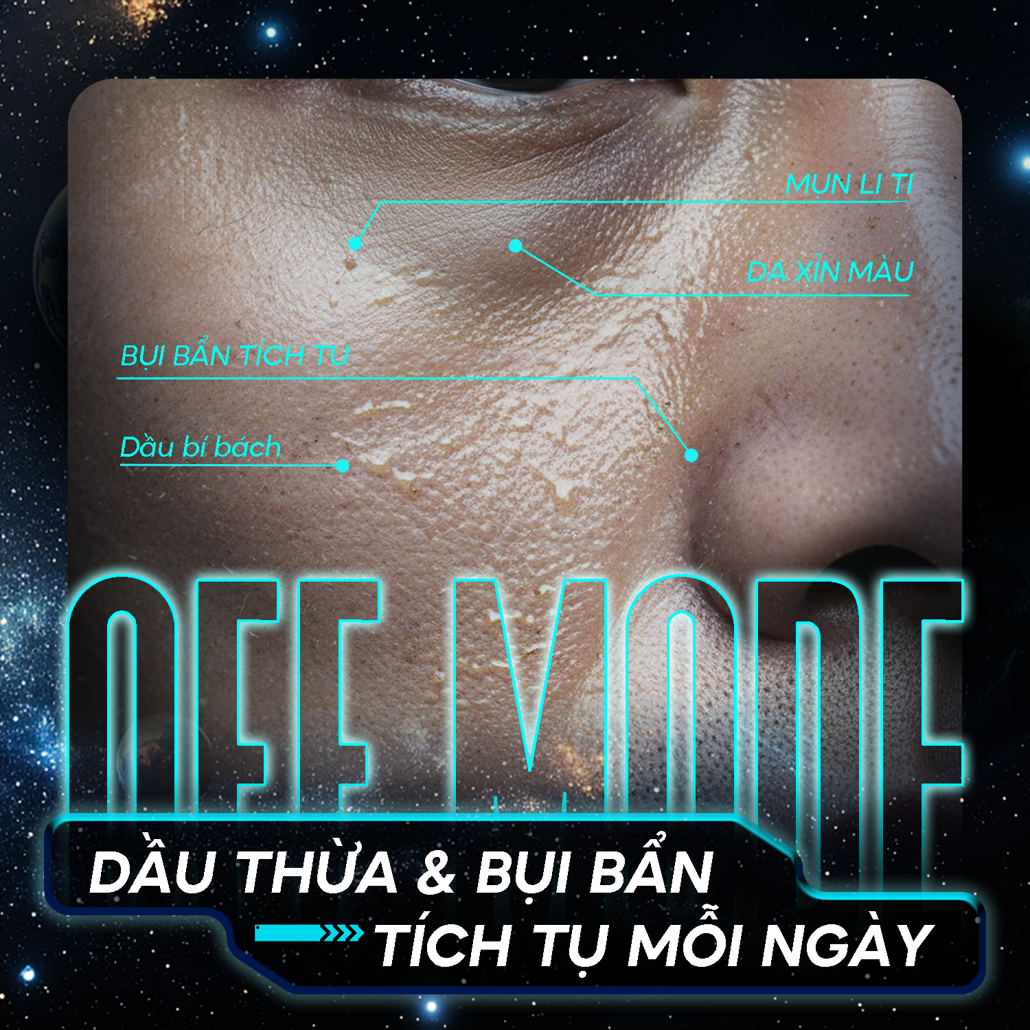 Bọt rửa mặt nam giới Hyro Face Foam Oniiz - Đánh thức làn da, sạch sâu, sảng khoái tức thì 150ml