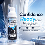 Oniiz Travel Kit, Set du lịch Nam 4 món Minisize Bọt Vệ Sinh, Rửa Mặt, Dầu Gội & Sữa Tắm. Combo chăm sóc cá nhân cho Nam Giới
