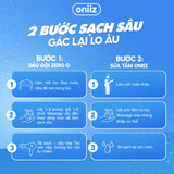 Combo Chín Chắn Oniiz - Sữa tắm hương nước hoa hiện đại, Dầu gội nam tính mới ZeroG, Tặng Box đựng cao cấp