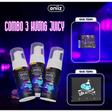 Bọt vệ sinh nam giới Oniiz Plus hương Juicy, dung dịch Masculine foam sạch sâu, mát lạnh, dưỡng ẩm
