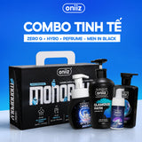 Combo Tinh Tế Oniiz - Bọt vệ sinh nam, Sữa tắm hương nước hoa, Dầu gội nam ZeroG, Bọt rửa mặt Hyro