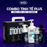 Combo Tinh Tế Plus - Bọt vệ sinh nam giới mới Oniiz Plus 145ml, Sữa tắm hương nước hoa, Dầu gội Zero G, Bọt rửa mặt Hyro