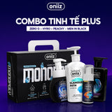 Combo Tinh Tế Plus - Bọt vệ sinh nam giới mới Oniiz Plus 145ml, Sữa tắm hương nước hoa, Dầu gội Zero G, Bọt rửa mặt Hyro