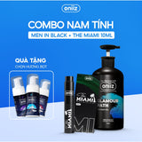 Combo Nam Tính | Sữa Tắm, Nước Hoa Cao Cấp, Tặng Bọt Vệ Sinh Nam 100ml