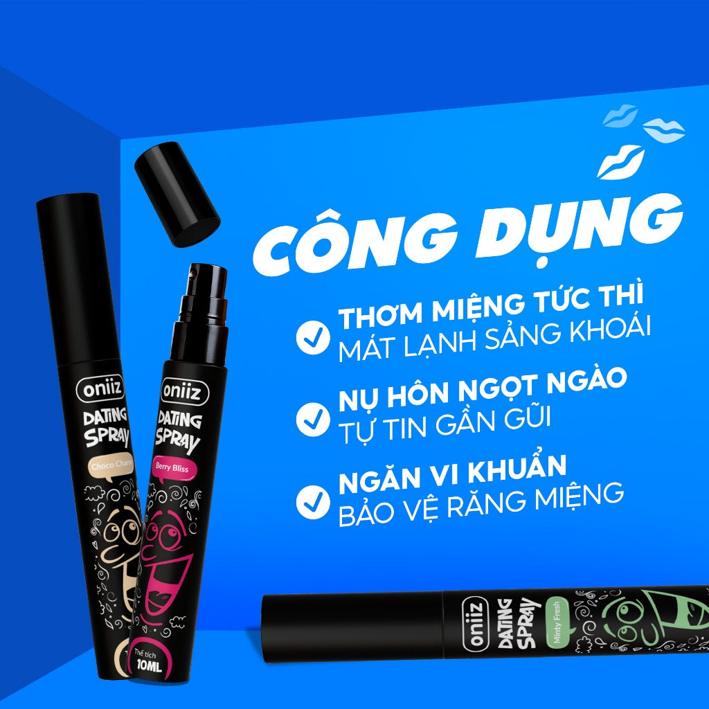 Xịt thơm miệng Oniiz Dating Spray 10ml