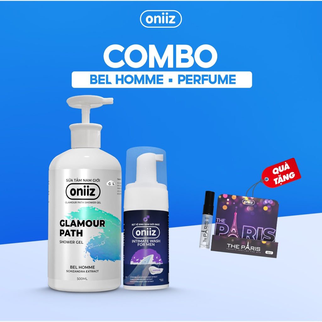 Box Sạc Chất Hương Oniiz - Sữa Tắm Hương Nước Hoa, Bọt Vệ Sinh Nam Giới, Quà Tặng nước hoa nam