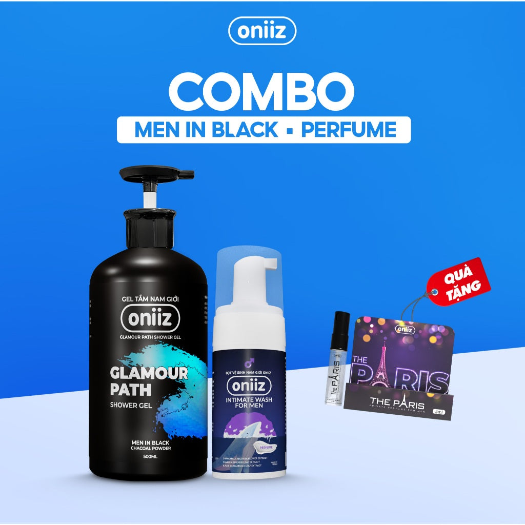 Box Sạc Chất Hương Oniiz - Sữa Tắm Hương Nước Hoa, Bọt Vệ Sinh Nam Giới, Quà Tặng nước hoa nam