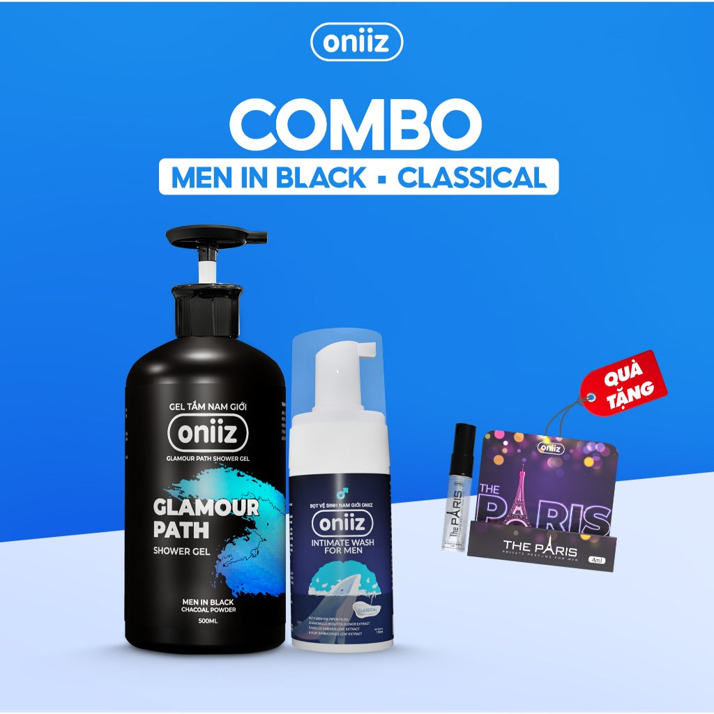 Box Sạc Chất Hương Oniiz - Sữa Tắm Hương Nước Hoa, Bọt Vệ Sinh Nam Giới, Quà Tặng nước hoa nam