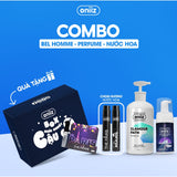 Combo Lịch Lãm Oniiz | Bọt Vệ Sinh Nam Giới, Sữa Tắm Hương Nước Hoa, Nước Hoa Cao Cấp, Quà Tặng Nước Hoa Dùng Thử 4ml